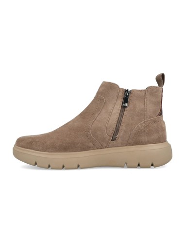 Impronte Venier Chelsea men’s suede ankle boots with zip
